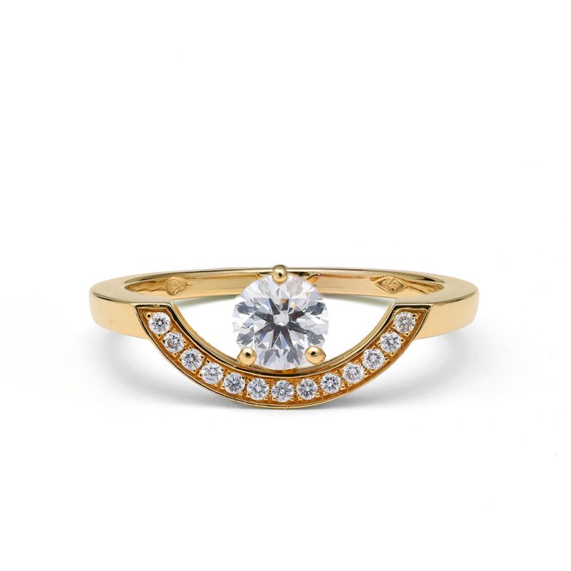 Bague_Intrepide_grand_arc_0.5ct_pavee_-_Or_jaune_18k_-_diamant_ethique_-_Loyale_Paris
