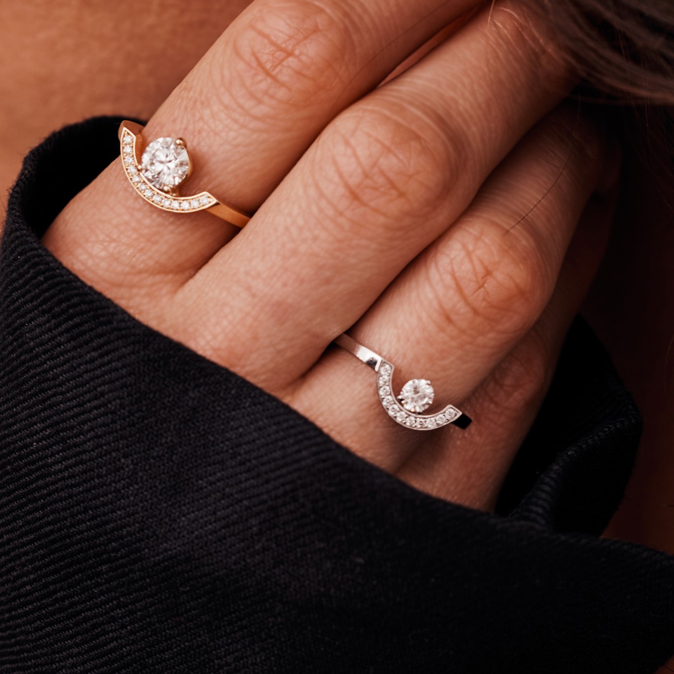 Bague_Intrepide_grand_arc_1-5ct_pavee_-_Or_jaune_18k_-_diamant_ethique_-_Loyale_Paris_-_1